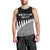 (Custom Text And Number) New Zealand Cricket Men Tank Top Black Cap Sporty Style No1 LT9 - Polynesian Pride