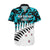 New Zealand Cricket Hawaiian Shirt Black Cap Sporty Style No2 LT9 Auqua - Polynesian Pride