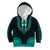 African Dashiki Kid Hoodie With Polynesian Pattern - Teal LT9 Teal - Polynesian Pride