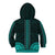 African Dashiki Kid Hoodie With Polynesian Pattern - Teal LT9 - Polynesian Pride