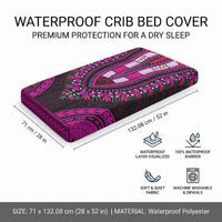 African Dashiki With Polynesian Pattern Pink Baby Bed Cover LT9 - Polynesian Pride