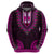 African Dashiki Hoodie With Polynesian Pattern Pink LT9 - Polynesian Pride