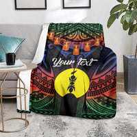 Personalised New Caledonia All Saints Day Blanket Candle Light with Polynesian Style LT9 - Polynesian Pride