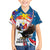 Personalized Filipino-American Family Matching Puletasi and Hawaiian Shirt The Eight-Rayed Sun with Bald Eagle