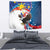 Personalized Filipino-American Tapestry The Eight-Rayed Sun with Bald Eagle