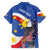 Personalized Filipino-American Hawaiian Shirt Philippines Coat Of Arms with Bald Eagle