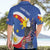 Personalized Filipino-American Hawaiian Shirt Philippines Coat Of Arms with Bald Eagle