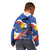 Personalized Filipino-American Kid Hoodie Philippines Coat Of Arms with Bald Eagle