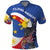 Personalized Filipino-American Polo Shirt Philippines Coat Of Arms with Bald Eagle