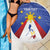 Personalized Pilipinas Eight-Rayed Sun Beach Blanket Philippines Map With Polynesian Style