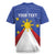 Personalized Pilipinas Eight-Rayed Sun Rugby Jersey Philippines Map With Polynesian Style