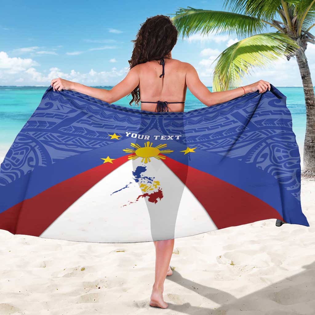 Personalized Pilipinas Eight-Rayed Sun Sarong Philippines Map With Polynesian Style LT9 - Polynesian Pride