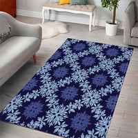 Palaka Hawaiian Quilt Seamless Pattern Area Rug LT9 - Polynesian Pride