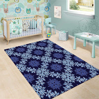 Palaka Hawaiian Quilt Seamless Pattern Area Rug LT9 - Polynesian Pride