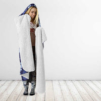 Palaka Hawaiian Quilt Seamless Pattern Hooded Blanket LT9 - Polynesian Pride