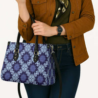 Palaka Hawaiian Quilt Seamless Pattern Leather Bag LT9 - Polynesian Pride