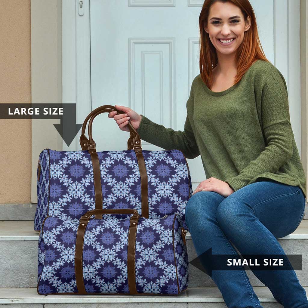 Palaka Hawaiian Quilt Seamless Pattern Travel Bag LT9 - Polynesian Pride