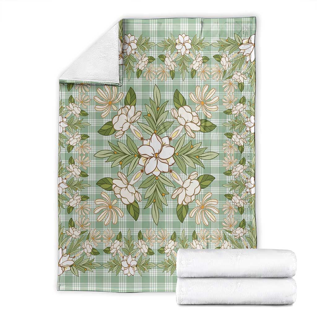 Squares Maile Leaf Blanket Turquoise Palaka Hawaiian Quilt Pattern LT9 - Polynesian Pride