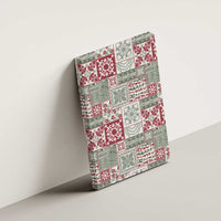 Mele Kalikimaka Hawaii Christmas Canvas Wall Art Aloha Spirit with Hawaiian Quilt Pattern LT9 - Polynesian Pride