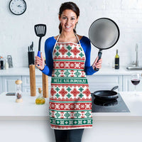 Mele Kalikimaka Hawaii Christmas Apron Hawaiian Quilt Pattern Style LT9 - Polynesian Pride