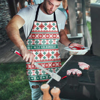 Mele Kalikimaka Hawaii Christmas Apron Hawaiian Quilt Pattern Style LT9 - Polynesian Pride