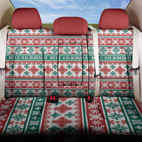 Mele Kalikimaka Hawaii Christmas Back Car Seat Cover Hawaiian Quilt Pattern Style LT9 One Size Beige - Polynesian Pride