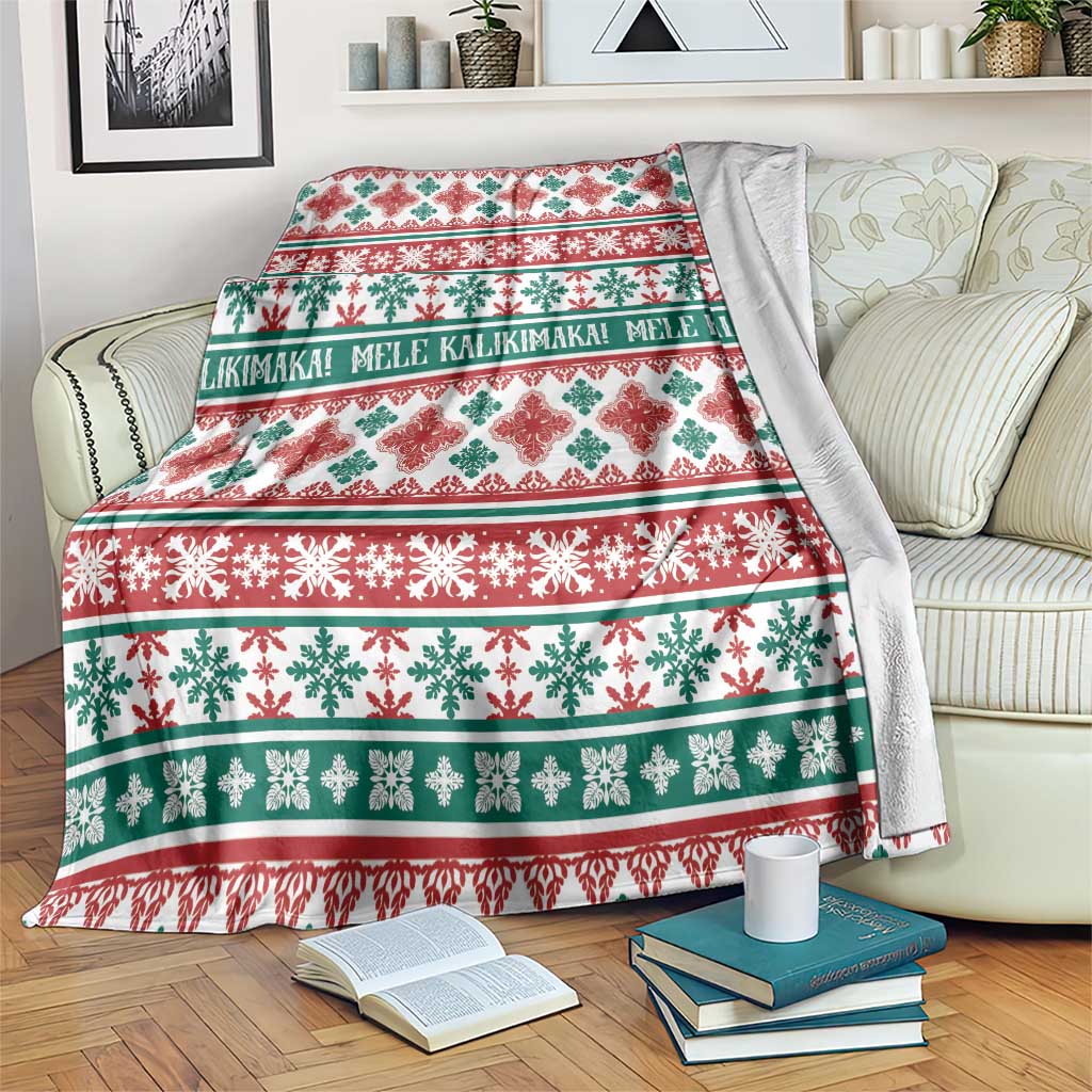 Mele Kalikimaka Hawaii Christmas Blanket Hawaiian Quilt Pattern Style LT9 Beige - Polynesian Pride