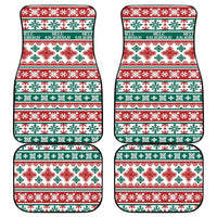Mele Kalikimaka Hawaii Christmas Car Mats Hawaiian Quilt Pattern Style LT9 - Polynesian Pride