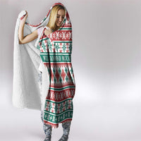 Mele Kalikimaka Hawaii Christmas Hooded Blanket Hawaiian Quilt Pattern Style LT9 - Polynesian Pride