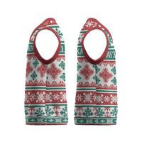 Mele Kalikimaka Hawaii Christmas Knitted V-Neck Vest Hawaiian Quilt Pattern Style LT9 - Polynesian Pride