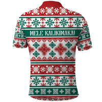 Mele Kalikimaka Hawaii Christmas Polo Shirt Hawaiian Quilt Pattern Style LT9 - Polynesian Pride