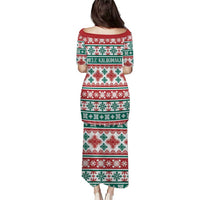 Mele Kalikimaka Hawaii Christmas Puletasi Hawaiian Quilt Pattern Style LT9 - Polynesian Pride