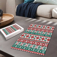Mele Kalikimaka Hawaii Christmas Puzzle Hawaiian Quilt Pattern Style LT9 - Polynesian Pride