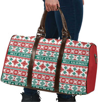 Mele Kalikimaka Hawaii Christmas Travel Bag Hawaiian Quilt Pattern Style LT9 - Polynesian Pride