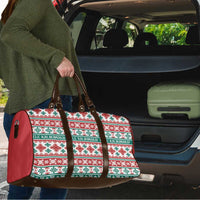 Mele Kalikimaka Hawaii Christmas Travel Bag Hawaiian Quilt Pattern Style LT9 - Polynesian Pride