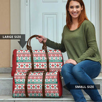 Mele Kalikimaka Hawaii Christmas Travel Bag Hawaiian Quilt Pattern Style LT9 - Polynesian Pride