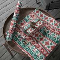 Mele Kalikimaka Hawaii Christmas Wrapping Paper Hawaiian Quilt Pattern Style LT9 - Polynesian Pride