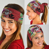 Santa Surf Mele Kalikimaka Personalized Neck Gaiter Aloha Tropical Christmas Vibes LT9 - Polynesian Pride
