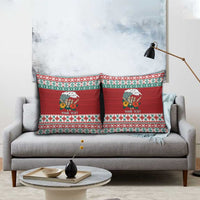 Shaka Sign Skull Mele Kalikimaka Personalized Pillow Cover Hawaiian Quilt Pattern LT9 - Polynesian Pride