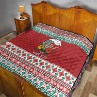 Shaka Sign Skull Mele Kalikimaka Personalized Quilt Hawaiian Quilt Pattern LT9 - Polynesian Pride