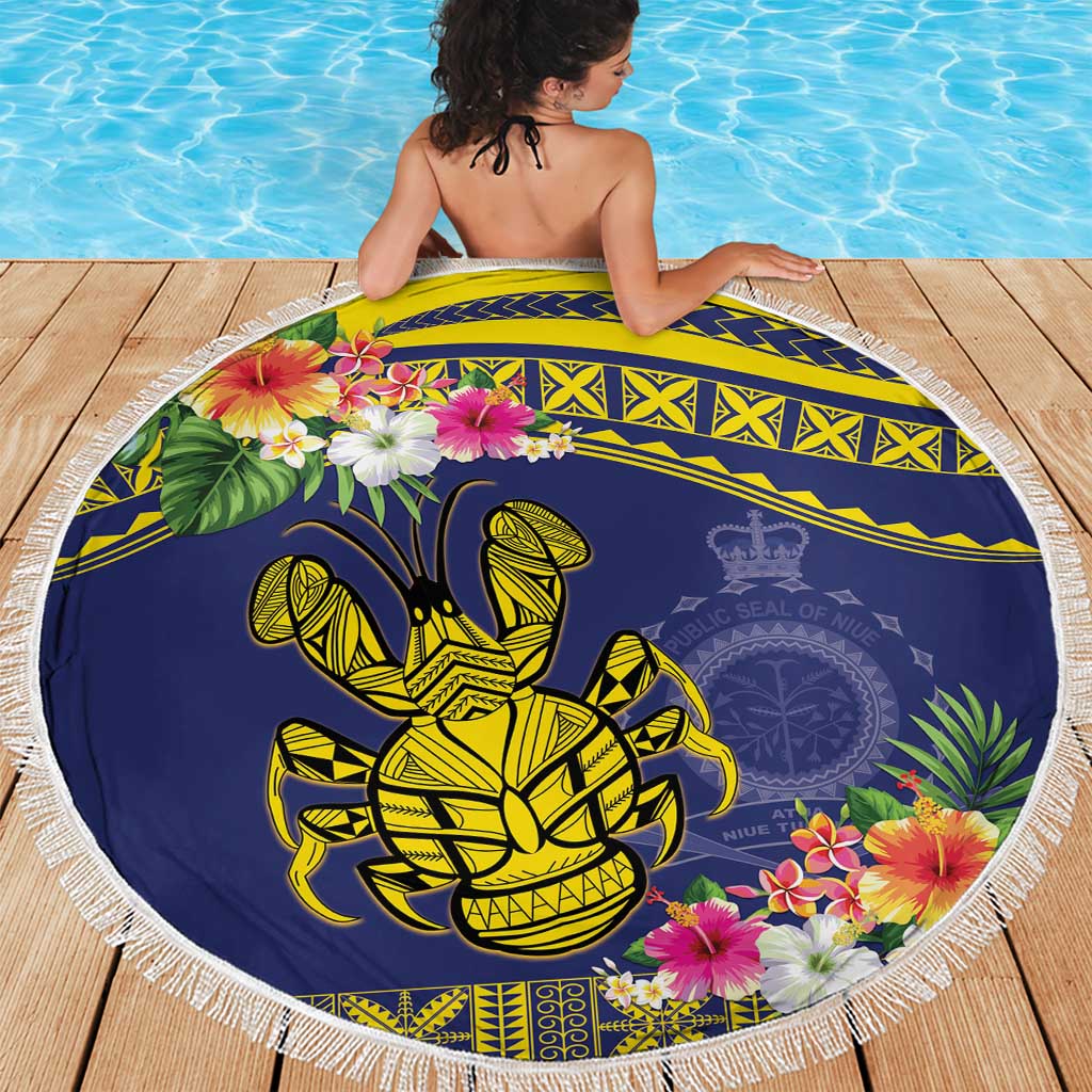 Niue Coconut Crab Beach Blanket Rock of Polynesia LT9 - Polynesian Pride