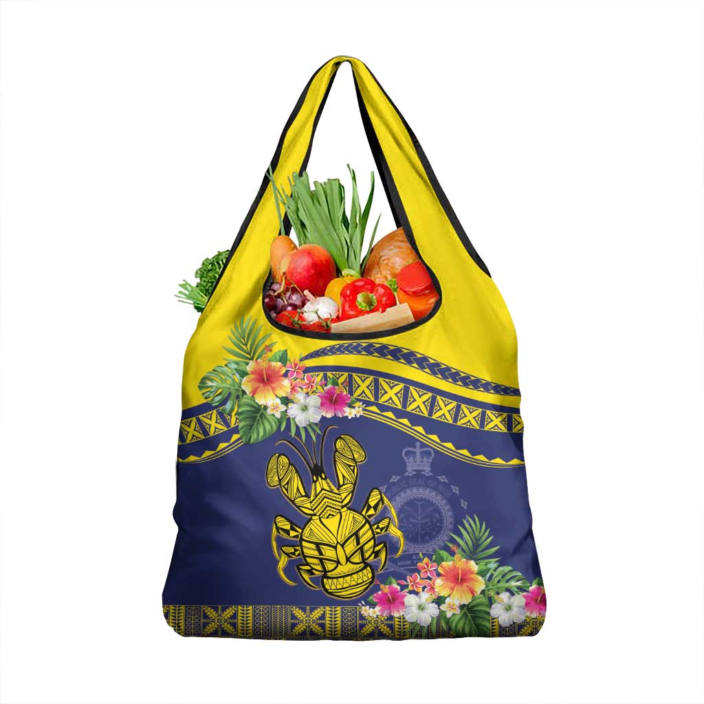 Niue Coconut Crab Grocery Bag Rock of Polynesia LT9 1-pack One Size Gold - Polynesian Pride