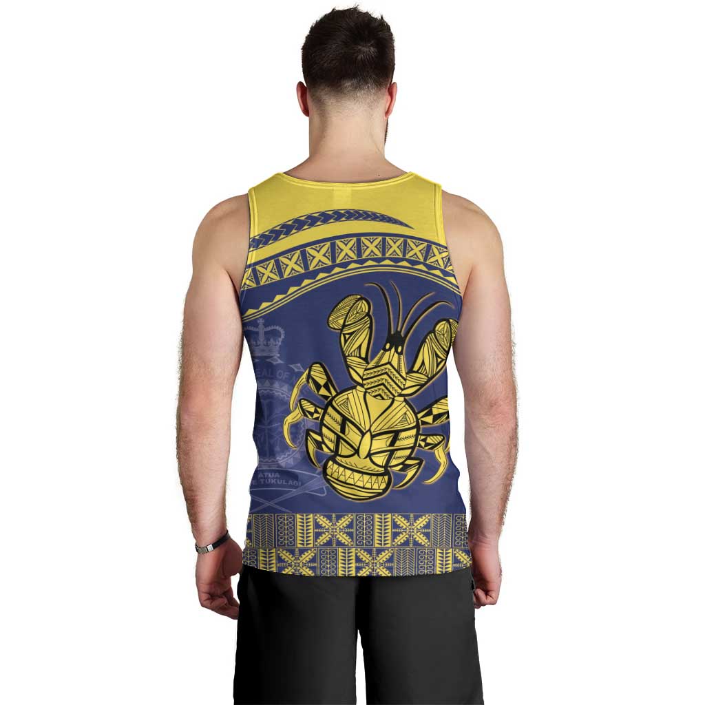 Niue Coconut Crab Men Tank Top Rock of Polynesia LT9 - Polynesian Pride