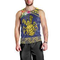 Niue Coconut Crab Men Tank Top Rock of Polynesia LT9 - Polynesian Pride