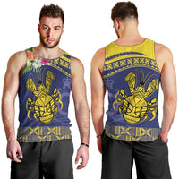 Niue Coconut Crab Men Tank Top Rock of Polynesia LT9 - Polynesian Pride