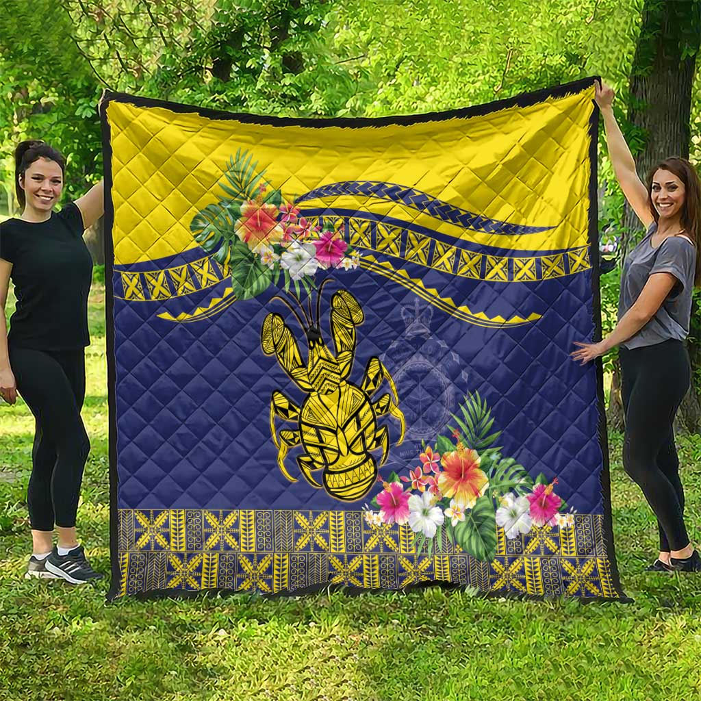 Niue Coconut Crab Quilt Rock of Polynesia LT9 - Polynesian Pride
