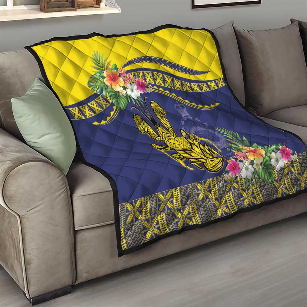 Niue Coconut Crab Quilt Rock of Polynesia LT9 - Polynesian Pride