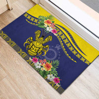 Niue Coconut Crab Rubber Doormat Rock of Polynesia LT9 - Polynesian Pride