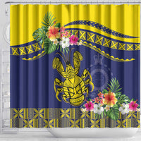 Niue Coconut Crab Shower Curtain Rock of Polynesia LT9 - Polynesian Pride