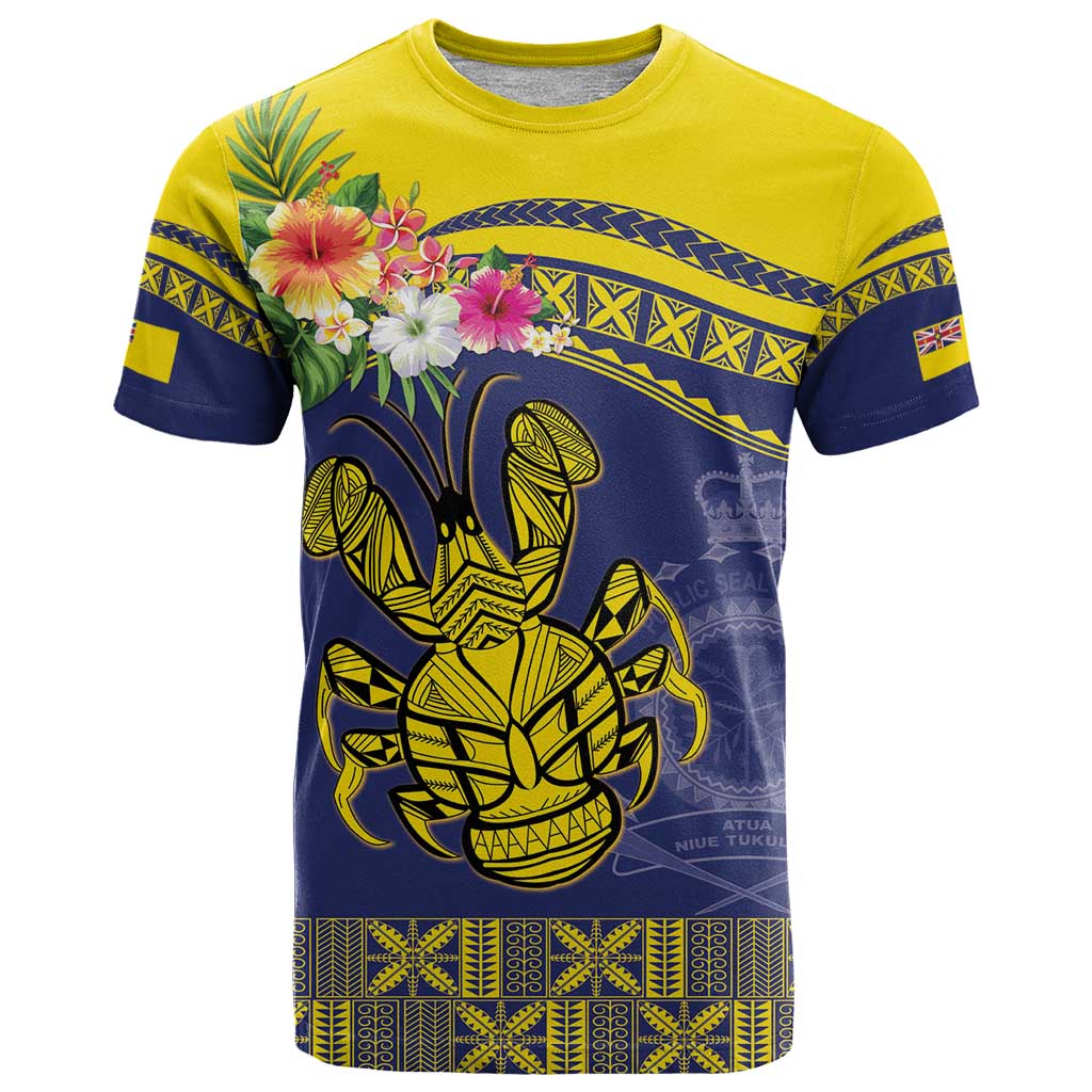 Niue Coconut Crab T Shirt Rock of Polynesia